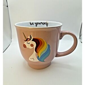 Sheffield Home Be Yourself Unicorn Coffee Mug. Pink Magical